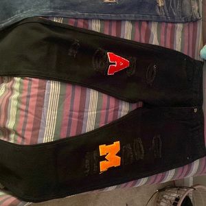 The pants are from SHEIN they are a 34 with stitching and got the wrong size